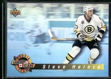1992-93 Upper Deck #AC3 Steve Heinze Ameri-Can Rookie Team Holograms