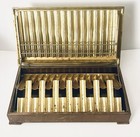 Vintage Brass Cigarette Case by Park Sherman 4”x7.25”x1”