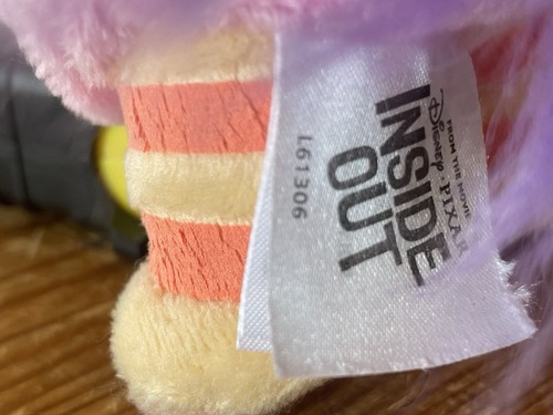 Neu Neu mit Etikett Disney INSIDE OUT BING BONG rosa Elefant 9 Zoll Plüschtier - Bild 6 von 6
