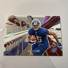 2003 UD SPX David Tyree #168 Rookie RC NY Giants The Catch Football Card #/1500. rookie card picture