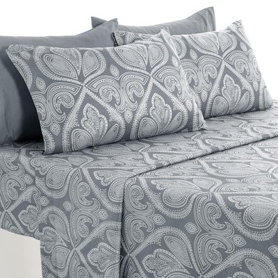 Lux Decor Collection Bed Sheets - 6 Pc King Size Sheets - 1800 Thread Count