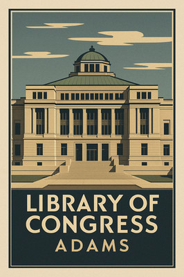   Library of Congress Poster - Classic Art Print 24x36  - Classic Print   !