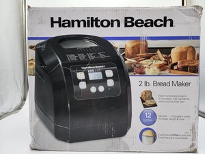 Hamilton Beach 29982 Bread Maker 2lb Machine 12 Programs Tested Works