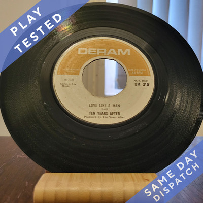Ten Years After   Love Like A Man (1970) - 7'' Vinyl Single - EX - Free P&P
