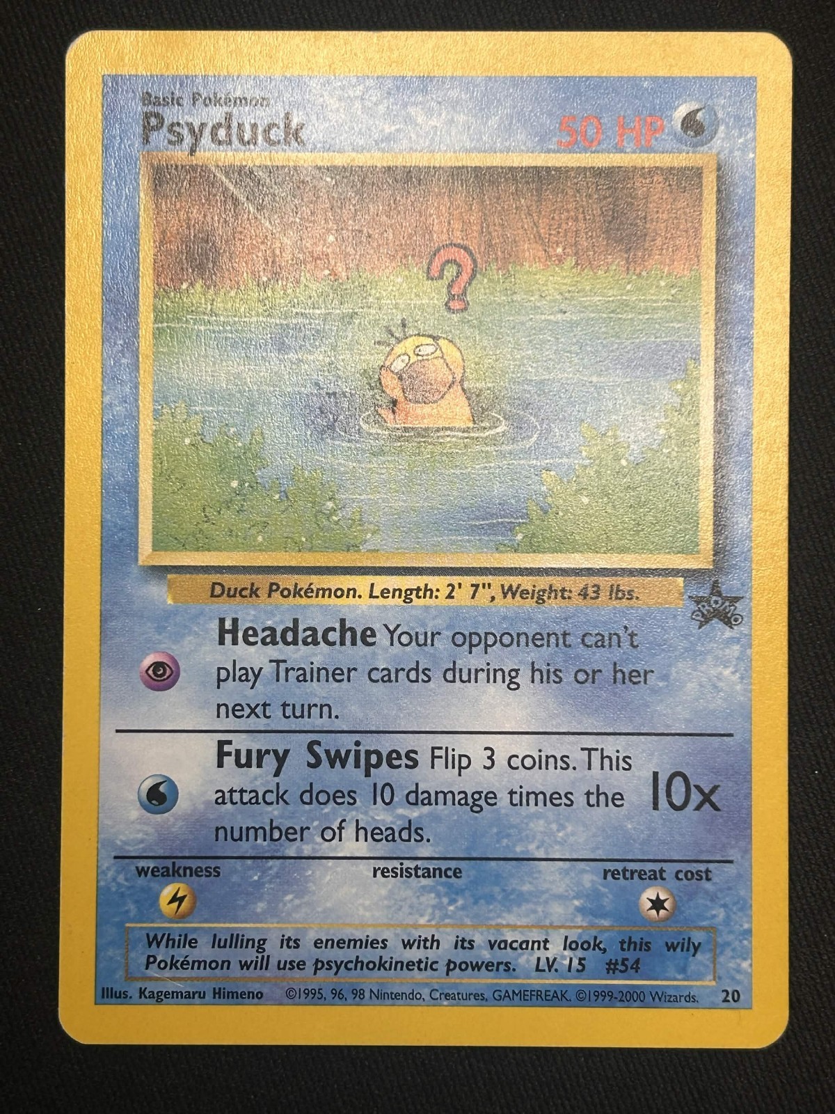 Psyduck 20/53 Wotc Promo Regular