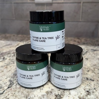 My Magic Healer Flare Care Face Treatment, Thyme & Tea Tree 4 oz