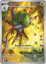 Fraxure Holo Illustration Rare SV: Black Bolt 146/086 NM on eBay