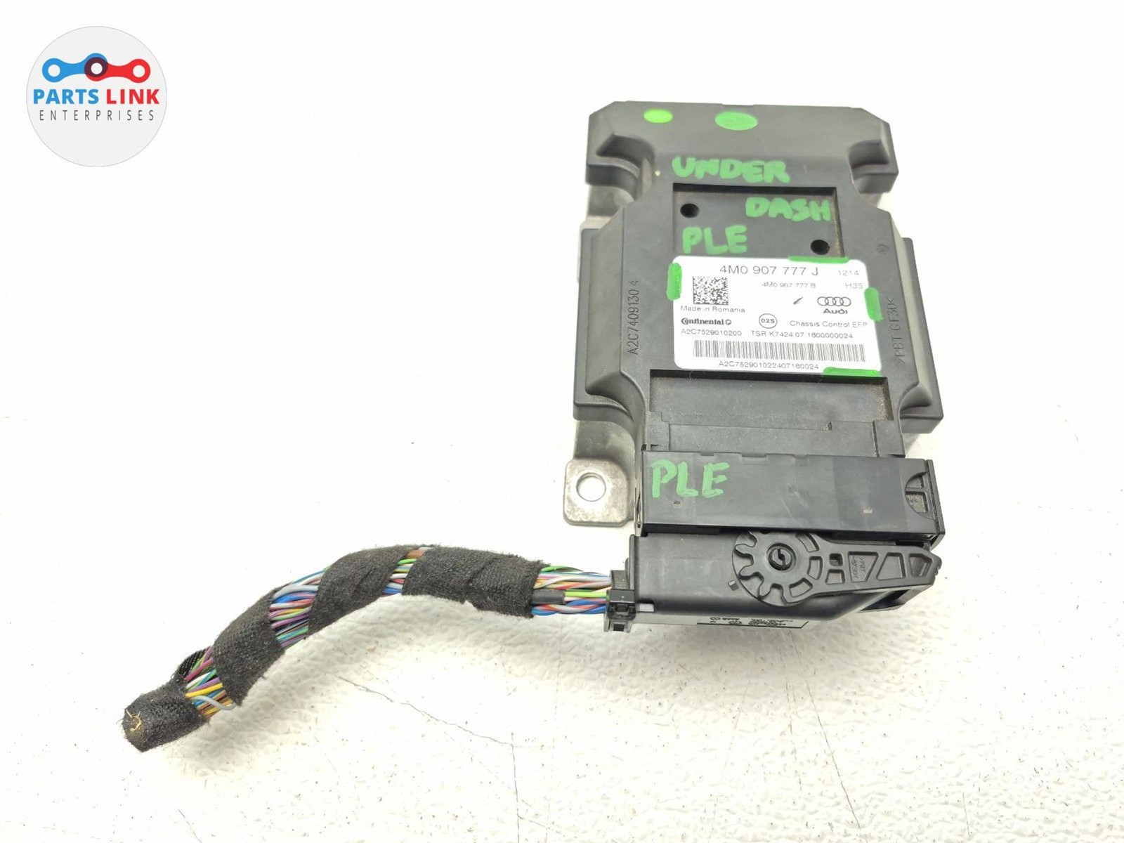 2016-20 BENTLEY BENTAYGA SUSPENSION RIDE CHASSIS EFP CONTROL MODULE 4M0907777J