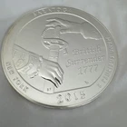 2015 LARGE 5oz .999 Fine Silver - Saratoga America The Beautiful (ATB) series