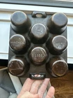 Wagner Ware Cast Iron Muffin Pan 8 Cup 1336 R Black Vintage Bakeware Kitchen