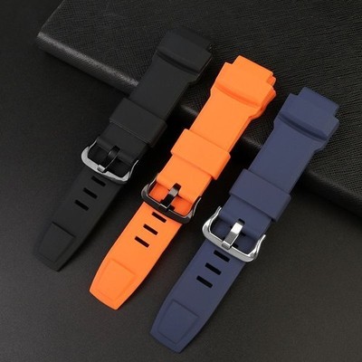 Silicone Watch Band Fit For Casio PRG-260/200/550/250/500 PRW-3500/250/5100/5000