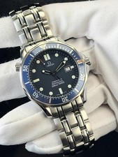 41mm Omega Seamaster 300m James Bond GoldenEye Watch 2541.80.00 Factory Blue