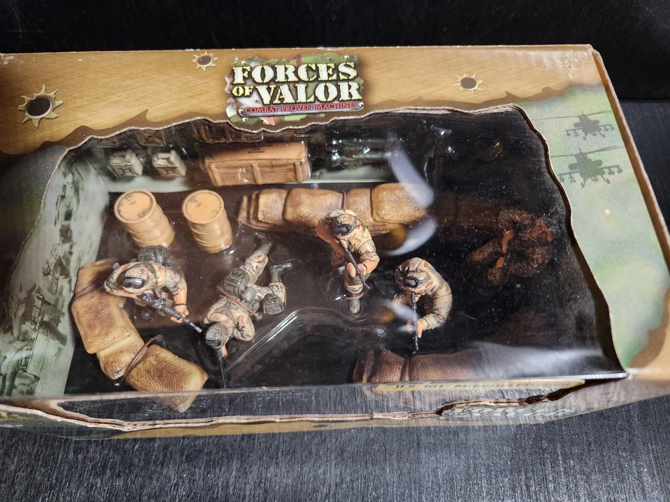 FORCES OF VALOR 1:32 U.S. 101st AIRBORNE DIVISION KUWAIT 1991 DISPLAY #93002 NIB - Image 2 of 4