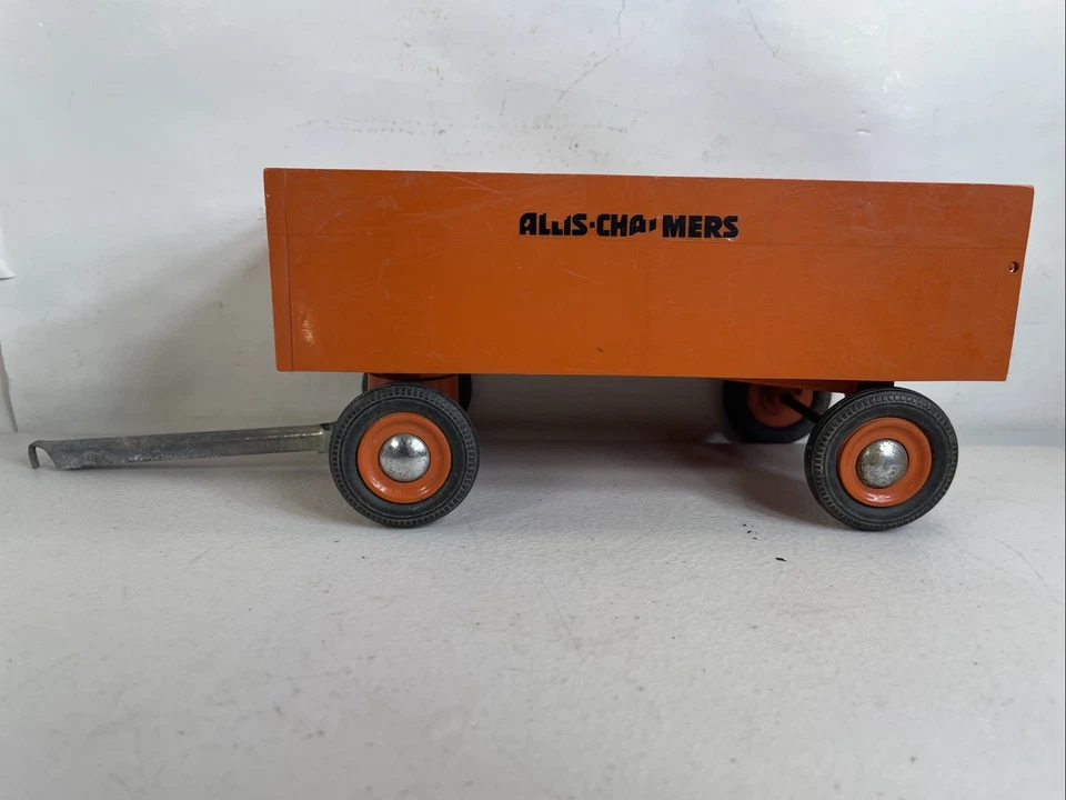 Vagón barcaza Allis-Chalmers plástico juguete vintage agricultura 26H11 Foto 4 de 4
