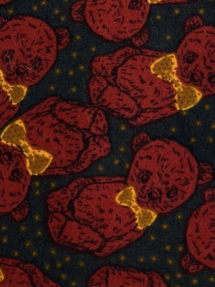 LuLaRoe Leggings OS One Size Animal Christmas Teddy Bear TOY Polka Dot Casual - Image 3 of 4