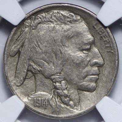 1914-D Buffalo Nickel NGC XF45 Semi-Key Date KJNNM | eBay