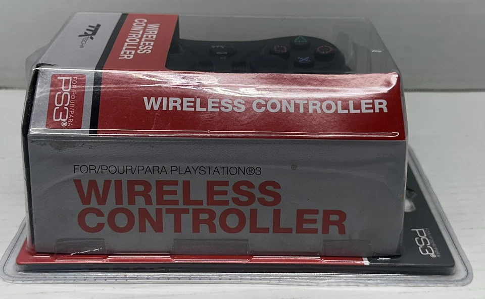 TTX Tech PS3 Wireless Controller Black New In Package - Image 3 of 4
