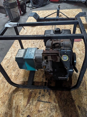 #ad Coleman Power Mate 4000Watt Powerplant: Tecumseh 8HP Air Cooled 4 Stroke Engine $400.00
