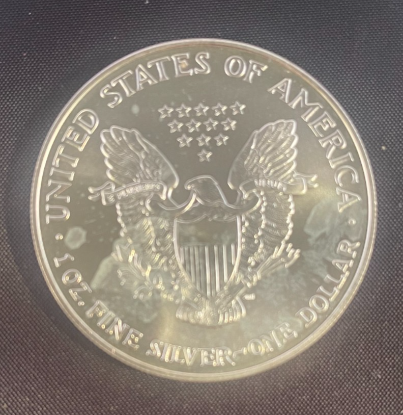 1999 American Eagle Silver Dollar Colorized 1oz .999 BU w