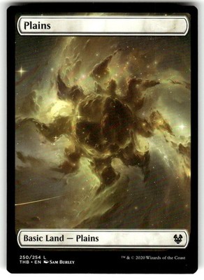 Plains FULL ART 250 Theros Beyond Death Regular