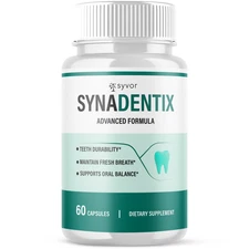 (1 Pack) Syna Dentix Oral Probiotic Support Healthy Teeth and Gums 60 Capsules