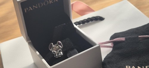 Authentic Pandora Disney Stitch Charm – Sterling Silver + Gift Pouch - Picture 4 of 8