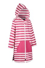 Kids' Hooded Towel Poncho with Zipper Beach Cover-Up with Pocket Swim Towel R...