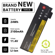 61 Battery For Lenovo Thinkpad T470 T480 T570 T580 P51s P52s 01AV427 01AV423