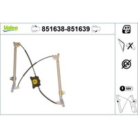1X Fensterheber Valeo 851638 Passend FüR Audi