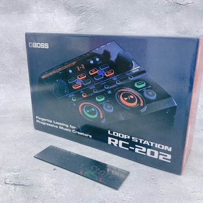 Boss RC-202 Loop Station Multieffekte DJ Loop Station Looper Schwarz RC202 Japan