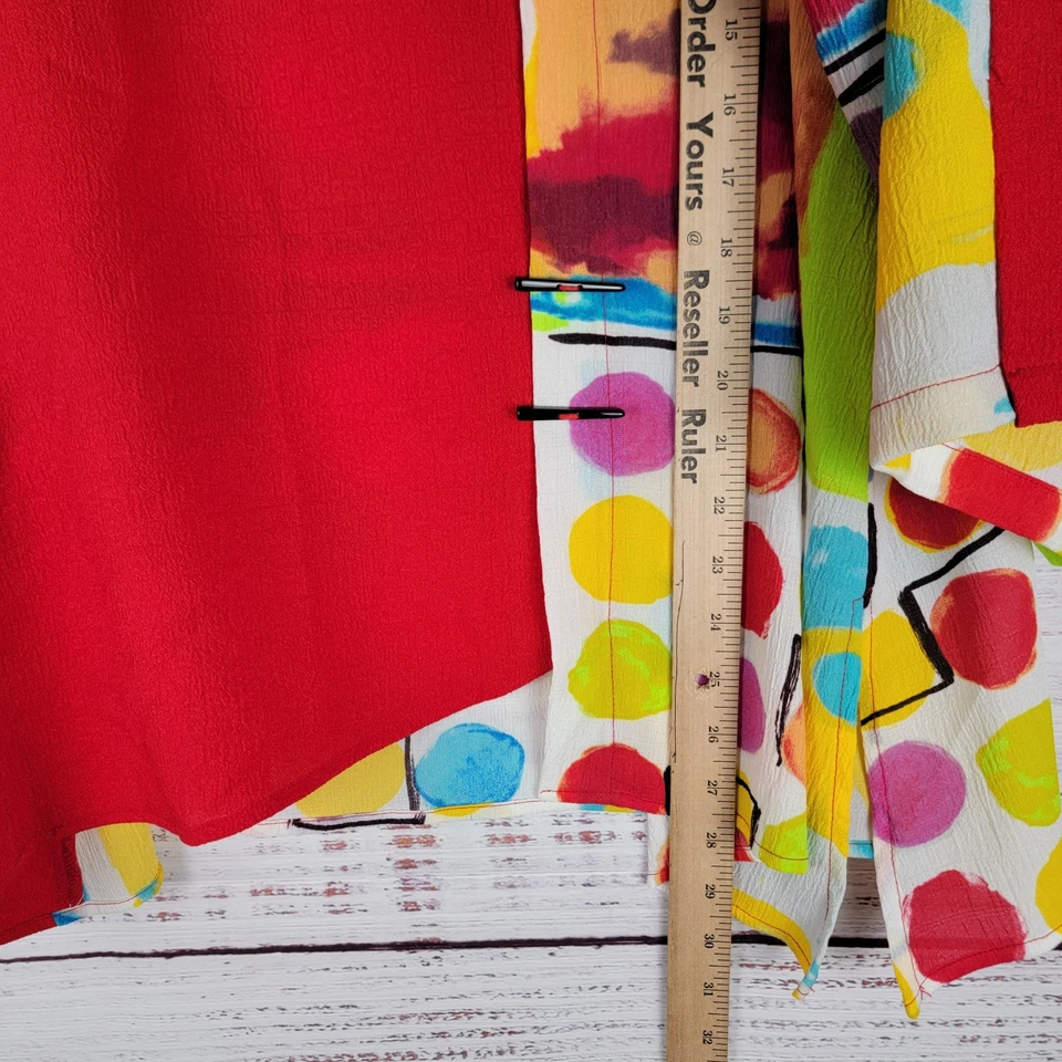 Top túnica artística portátil MOONLIGHT Y & S diseño de moda para mujer talla XL Foto 2 de 4