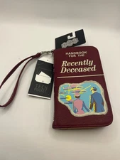 Beetlejuice Handbook For the Recently Deceased Wristlet Wallet - Bioworld