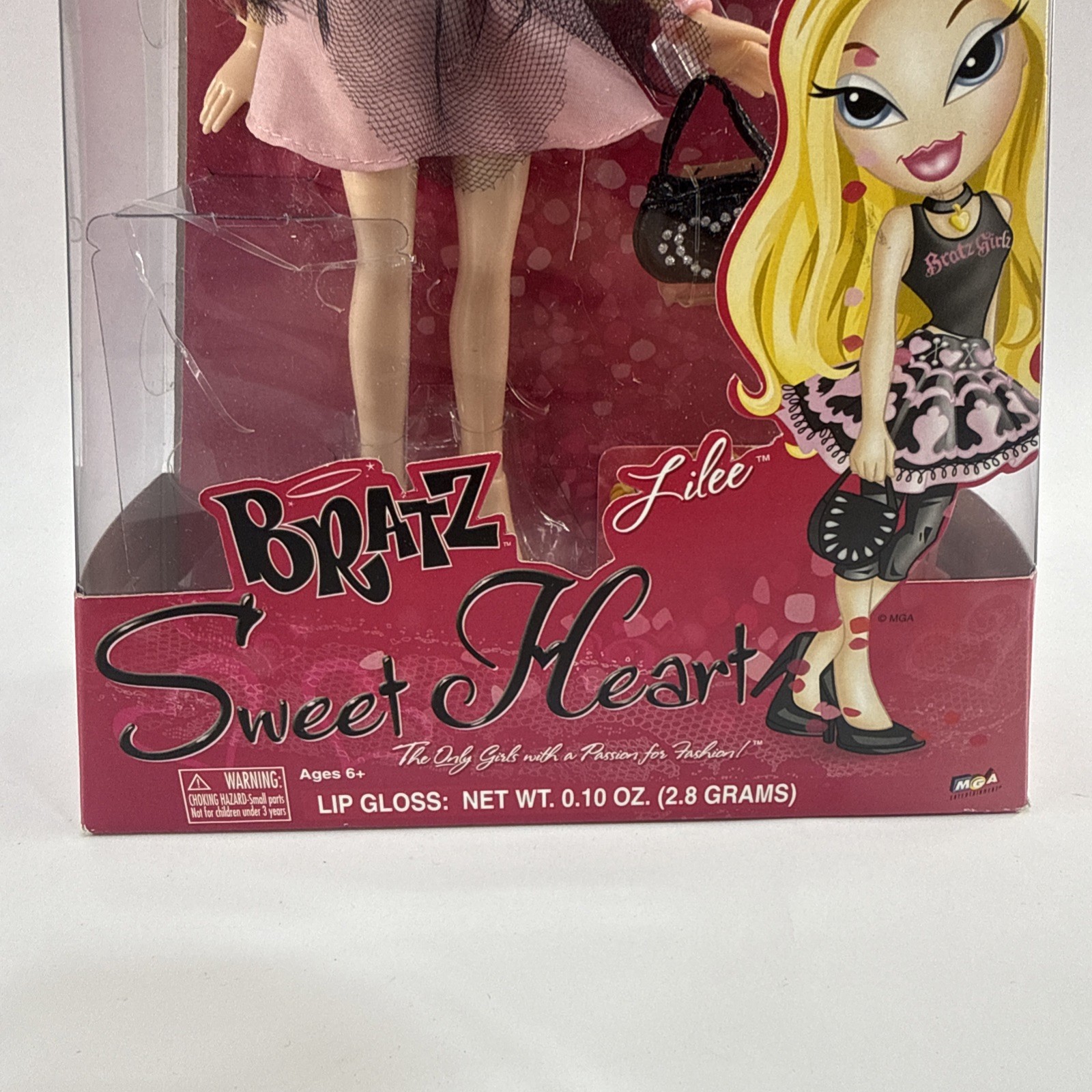 Детские куклы 2007 Bratz Sweet Heart Lilee Doll 4th Edition 344087 New Lip Gloss — фото 3
