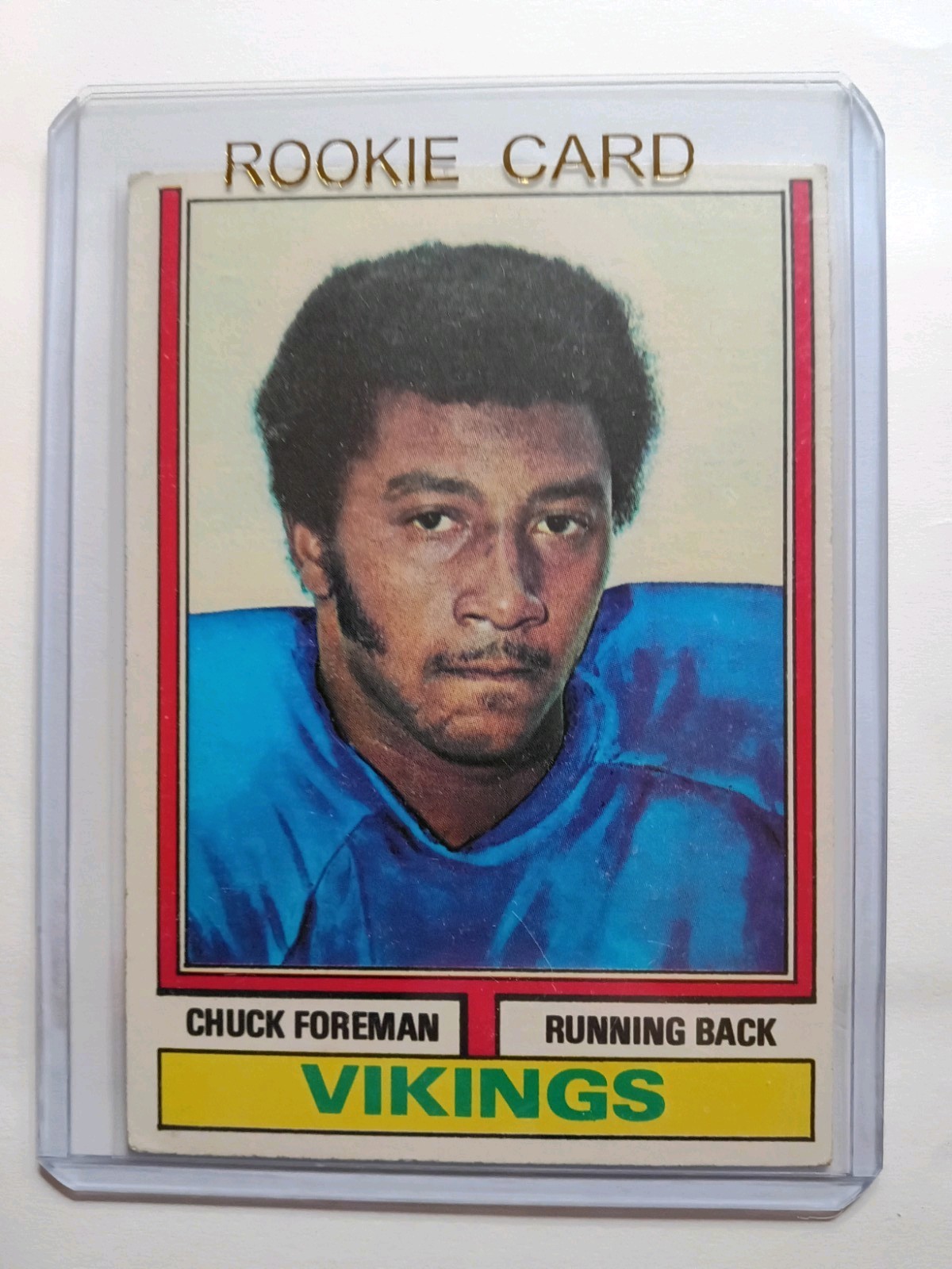 1974 Topps Chuck Foreman Rookie #113 Minnesota Vikings VG-EX 