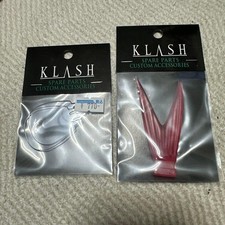 Klash9 DRT Clash 9 Spare Lip & Red V-Tail Set for RC Car Used
