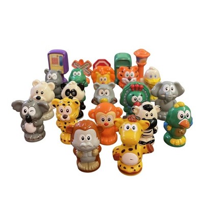 VTech Smartville Learning Alphabet Train Lot of 22 Animals Signs