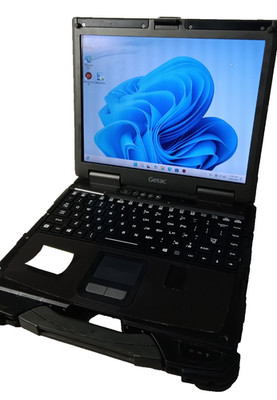 Getac Laptop B300 G7 Touch i5-8350U 1.9GHz 256GB SSD 16GB Ram Win 11 Bios Locked