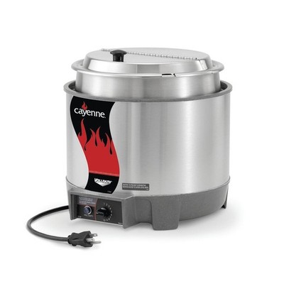 Vollrath 72009 Cayenne 11-Quart Round Heat 'N Serve Rethermalizer (w/Inset and