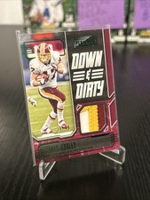 2020 Panini Playbook Down and Dirty 3-Color Swatch 29/49 Chris Cooley #DD-CC