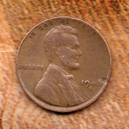 1946-S Lincoln Wheat Cent — photo from the most recent tracked eBay sale