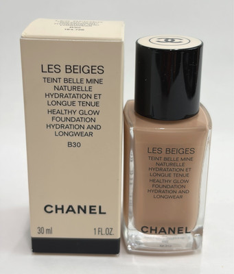 Chanel Les Beiges Healthy Glow Hydration & Longwear Foundation B30 1 fl oz 30ml
