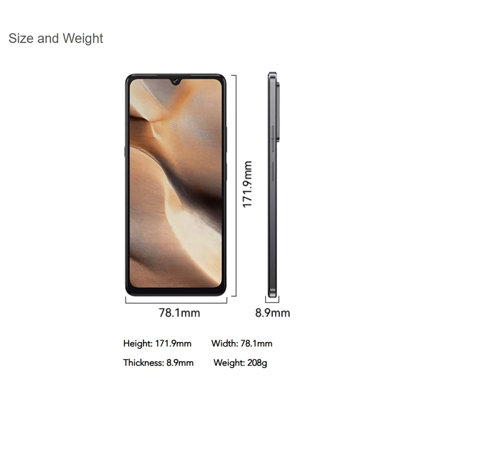 6,88 Zoll Dual Screen Cubot X100 5G Smartphone 16GB+256GB Android 15 5100mAh NFC - Bild 3 von 4