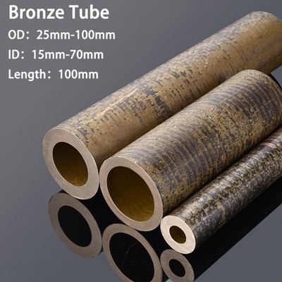 Bronze CuSn4 Runde Rohr Lager Bronze Buchse Größe wählbar