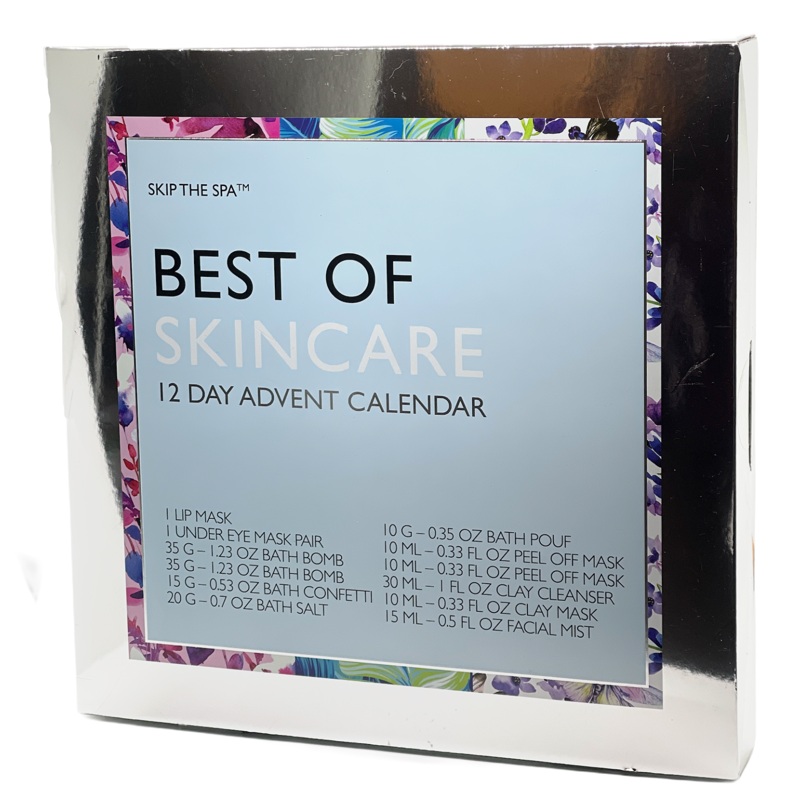Jean Pierre Skip The Spa Best Of Skincare 12 Day Advent Calendar NEW Sealed  | eBay