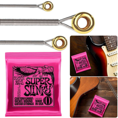 3x ERNIE BALL 2223 PREMIUM SAITEN E-GITARRE SUPER -SLINKY 9-42 ELECTRIC STRING