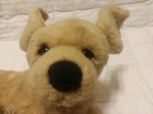 Rare Piutre Golden Retriever Puppy Dog Plush Stuffed Animal, Handmade in Italy — photo 6