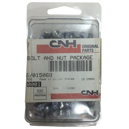 Kit de pernos y tuercas New Holland 9/16" (50ea) parte # 87015068 para cabezal de grano 71C 72C - Imagen 1 de 2