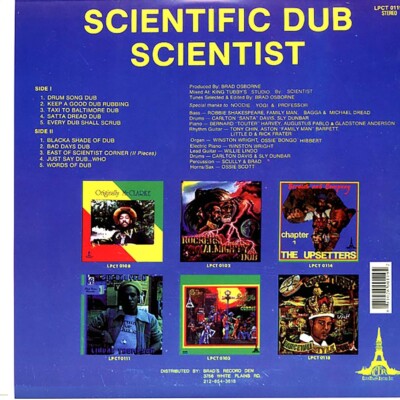 Scientist - Scientific Dub [Reissue] [New Vinyl Record LP] | eBay