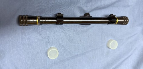 Vintage Marlin Micro-Vue Rifle Scope 4x with Rings & end caps - Picture 6 of 6