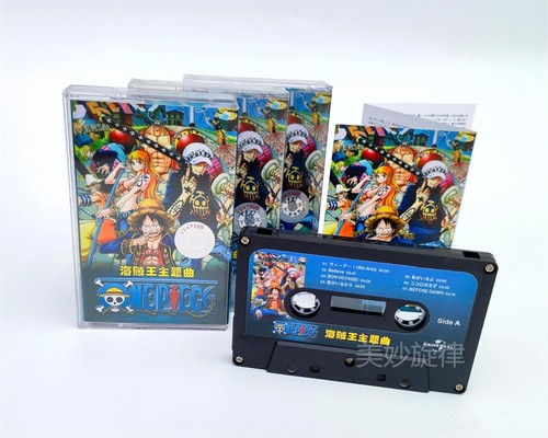Tape ONE PIECE theme song | Japanese anime TV original sound album, unopened - Picture 7 of 8
